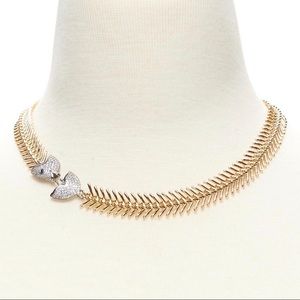Banana Republic - Gold Fish Necklace
